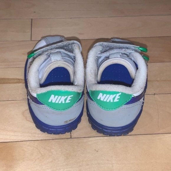 Nike better world blue and white toddler sneakers 5 - Picture 4 of 11